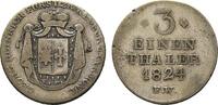 Waldeck 1/3 Taler Georg Heinrich 1813-1845 -