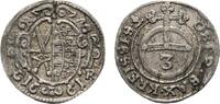 Sachsen-Albertinische Linie 3 Pfennig Johann Georg II. 1656-1680 -