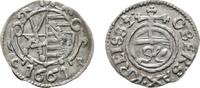 Sachsen-Albertinische Linie Pfennig Johann Georg II. 1656-1680 -