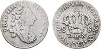 Norwegen 8 Skilling Friedrich IV. 1699-1730 -
