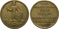 Nordhausen, Stadt Bronzemedaille Neuzeit -