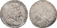 Anhalt-Zerbst 2/3 Taler Carl Wilhelm 1667-1718 -