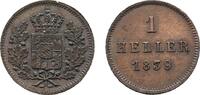 Bayern Cu Heller Ludwig I. 1825-1848 -