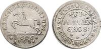 Braunschweig-Wolfenbüttel 6 Mariengroschen Rudolf August und Anton Ulrich 1685-1704 -
