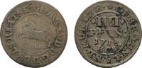 Braunschweig-Calenberg-Hannover 4 Pfennig Georg Ludwig 1698-1714 -