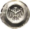 Brandenburg-Preußen Adlerhohlpfennig Friedrich I. 1415-1440, mit Statthalter Markgraf Johann 1426-1437 -