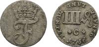 Osnabrück, Bistum 3 Pfennig Friedrich von York 1764-1802 -