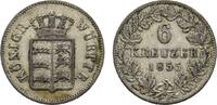 Württemberg 6 Kreuzer Wilhelm I. 1816-1864 -