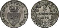 Hessen-Darmstadt 6 Kreuzer Ludwig II. 1830-1848 -