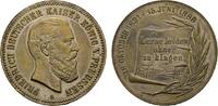 Brandenburg-Preußen Bronzemedaille Friedrich III. 1888 -