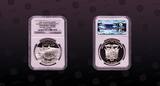 ECUADOR , KM Unlisted , Silver, 25000 Sucres, 2007, Proof, Cuenca. Excellent coin in Superb Gem Proof condition! NGC Scratch Res