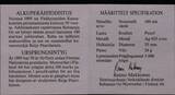 FINLAND, KM# 81 , Silver, 100 Markkaa, 1995, Proof, 50th Anniversary - United Nations. Coin housed in Original Mint capsule! Coi