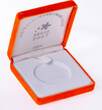 JAPAN , Y# 140 , Silver, 1000 Yen, 2007, Proof, SKILLS - Mount Fuji. Colored. Coin housed in Original Mint Holder in capsule! Co