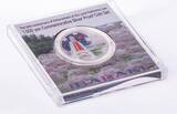 JAPAN , Y# 154 , Silver, 1000 Yen, 2009, Proof, Local Autonomy - Ibaraki Prefecture. Colored. Coin housed in Original Mint Holde