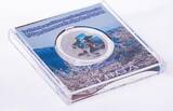 JAPAN , Y# 178 , Silver, 1000 Yen, 2011, Proof, Local Autonomy - Shiga Prefecture. Colored. Coin housed in Original Mint Holder