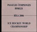 LATVIA, KM# 76 , Silver, 1 Lats, 2005, Proof, Ice Hockey World Chamionship 2006. Coin in excellent condition!