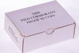 NEW ZEALAND , KM# 125a , Silver, 5 Dollars, 2000, Proof, Pied Cormorant. Scarce silver proof coin! Coin housed in Original Mint