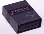NEW ZEALAND , KM# 322a , Silver, 1 Dollar, 2009, Proof, Kiwi - Southern Tokoeka. Coin housed in Original Mint capsule! Coin in e
