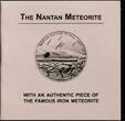 PALAU, KM# 143 , Silver, 5 Dollars, 2006, Proof, The Nantan Meteorite - meteorit insert. Scarce. Coin housed in Original Mint