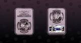 PERU, KM# 309 , Silver, 20 Nuevo Soles , 1992, Mint Strike, Rio De Janeiro Protocal. Excellent coin in Gem condition! NGC Scratc