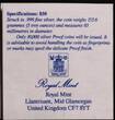 PITCAIRN ISLANDS , KM# 5 , Silver, 50 Dollars, 1989, Proof, Drafting of Constitution, 1838-1988. Sloop "Fly" with sails furled.