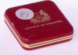 SINGAPORE, KM# 59a , Silver, 10 Dollars, 1986, Proof, Year of the Tiger. Coin housed in Original Mint capsule! Coin in excellent