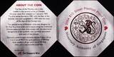 SINGAPORE, KM# 187a , Silver, 10 Dollars , 2004, Proof, Year of the Monkey. Coin in excellent condition!