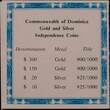 DOMINICA, KM# 12.1 , Silver, 10 Dollars, 1978, Proof, Independence - History of Carnival. With Mint Mark. Scarce coin! Coin in e