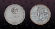 KYRGYZSTAN 10 Som KYRGYZSTAN, KM# 28 , Silver, 10 Som, 2009, Proof, Chyngyz Aytmatov work's - Gulsary. Coin in excellent condition! -