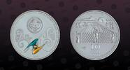 KYRGYZSTAN 10 Som KYRGYZSTAN, KM# 39 , Silver, 10 Som, 2010, Proof, Erection of Yurta. Coin housed in Original Mint capsule! Coin in excellent con -
