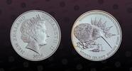 NEW ZEALAND 1 Dollar NEW ZEALAND , KM# 291 , Silver, 1 Dollar, 2006, Proof, North Island Brown Kiwi. Very rare silver proof coin! Highly popular typ -