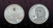 ROMANIA 10 Lei ROMANIA, Unlisted, Silver, 10 Lei, 2012, Proof, Sergiu Celibidache. Very rare coin in excellent condition. Coin housed in Origin -
