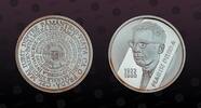 ROMANIA 10 Lei ROMANIA, Unlisted, Silver, 10 Lei, 2012, Proof, Martin Preda (1922-1980). Very rare coin in excellent condition. Coin housed in -