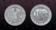 ROMANIA 10 Lei ROMANIA, Unlisted, Silver, 10 Lei, 2014, Proof, 125 Years since the Establishment of the Superior War School. Very rare coin. On -