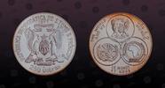 SAINT THOMAS & PRINCE ISLAND 250 Dobras SAINT THOMAS & PRINCE ISLAND , KM# 34 , Silver, 250 Dobras, 1977, Proof, Independence - World Unity. Coin in excellent condition -