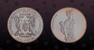 SAINT THOMAS & PRINCE ISLAND 250 Dobras SAINT THOMAS & PRINCE ISLAND , KM# 35 , Silver, 250 Dobras, 1977, Proof, Independence - Mother and child. Coin in excellent cond -