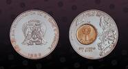 SAINT THOMAS & PRINCE ISLAND 2000 Dobras 1 Euro SAINT THOMAS & PRINCE ISLAND , KM# 112 , Silver, 2000 Dobras 1 Euro, 1998, Proof, Year of the Euro - Portuguese 1 Escudo KM-63 -