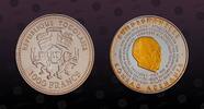 TOGO 1000 Francs TOGO , Unlisted, Silver, 1000 Francs, 2004, Proof, Konrad Adenauer. Gold Plated head. Coin in excellent condition! -
