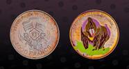 TOGO 1000 Francs TOGO , Unlisted, Silver, 1000 Francs, 2005, Proof, Mandrillus Sphinx - Oranghutan. Multicolored. Coin in excellent condition! Ni -