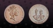 BERMUDA 1 Dollar BERMUDA, KM# 127 , Silver, 1 Dollar, 1996, Proof, 1937 Coronation portrait. Coin in excellent condition! -