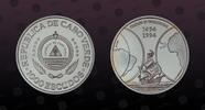 CAPE VERDE 1000 Escudos CAPE VERDE , KM# 26 , Silver, 1000 Escudos, 1994, Proof, Tordesilhas Treaty. Coin in excellent condition! -