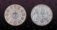 CUBA 10 Pesos CUBA, KM# 625 , Silver, 10 Pesos, 1997, Proof, Ibero American - Two Rumba dancers. Coin in excellent condition! -