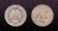 DJIBOUTI 100 Francs DJIBOUTI, KM E7 , Copper-Nickel, 100 Francs, 1977, Specimen, Two camels. Essai. NGC grade these Essai coins as Mint Strikes but -