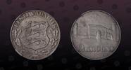 ESTONIA 2 Krooni ESTONIA, KM# 20 , Silver, 2 Krooni , 1930, Mint Strike, Toompea Fortress at Tallin. Coin in excellent condition! -