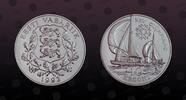 ESTONIA 10 Krooni ESTONIA, KM# 25 , Silver, 10 Krooni , 1992, Proof, Olympics - Two sail boats. Coin in excellent condition! -
