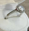 Ring Gr. 53 Jette Silberring Solitär mit Akzent Zirkonia Klar 925er Sterling Silber gut