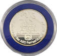 Deutschland Medaille Bochum Ein Platz an der Sonne 1986 ARD Fernsehlotterie 999er Silber Rand minimal angelaufen ,BU