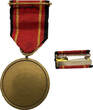 Deutschland Bundeswehr Bronze Einsatzmedaille mit Bandspange zw. 2001-heute E.Freedom Kampf gegen den internationalen Terrorismus sehr gut