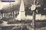 Frankreich Ansichtskarte Bouillonville Friedhof -