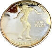 Korea 500 Won Olympic Winter games Calgary 1988 Eislauf -